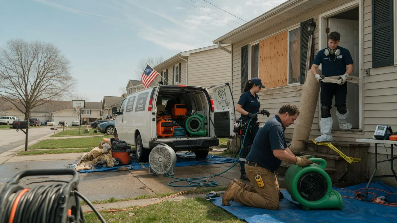 Water Damage Restoration in Calypso, NC near me